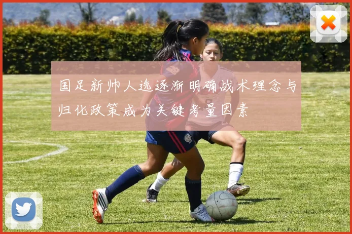 国足新帅人选逐渐明确战术理念与归化政策成为关键考量因素